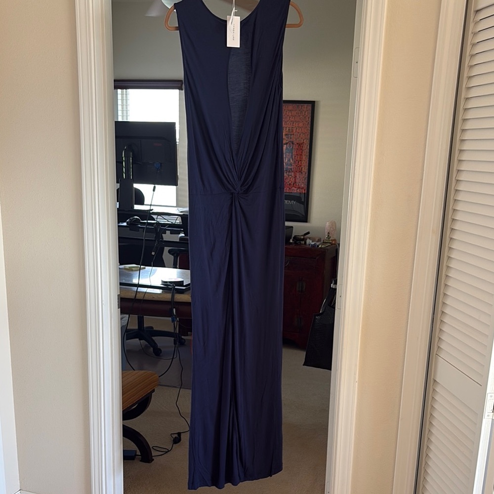 Derek Lam Elegant Navy Blue Women's Dress